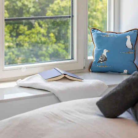 Prora - Moderne Ferienwohnung Mit Balkon, Meerblick Und Elektro Grill - Seeblick Apartmán Binz