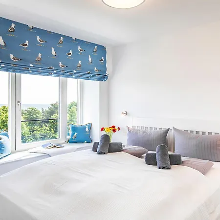 Apartmán Prora - Moderne Ferienwohnung Mit Balkon, Meerblick Und Elektro Grill - Seeblick Binz