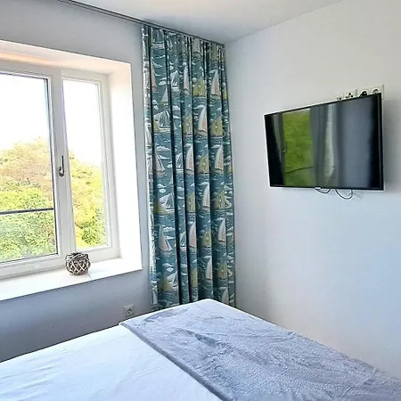 Prora - Moderne Mit Balkon, Meerblick Und Elektro Grill - Seeblick Apartment Binz